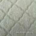 Luxury Short Plush Velvet Embossed PV Fabric